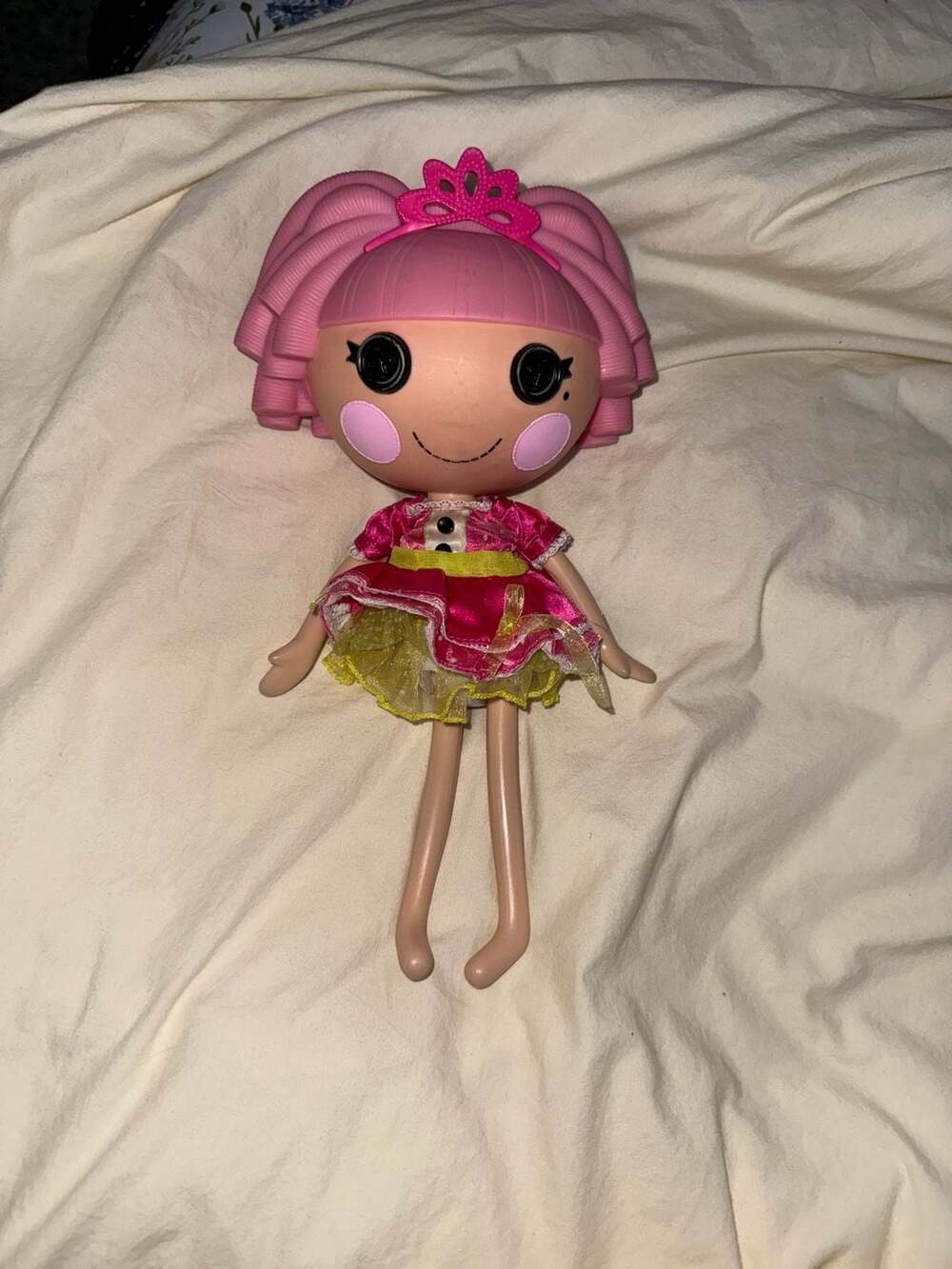 Lalaloopsy Jewel Sparkles 13" Large Doll with Pink Tiara and Dress